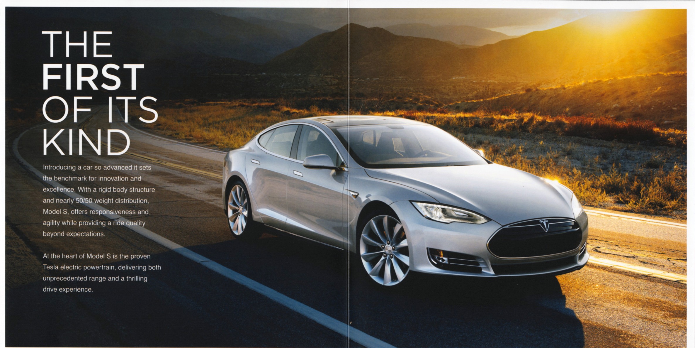 2013 Tesla Model S Brochure Page 2